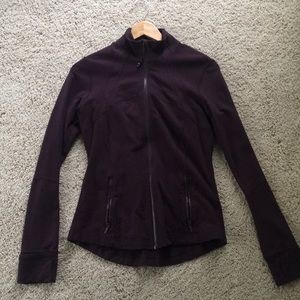 Lululemon maroon zip up sweatshirt